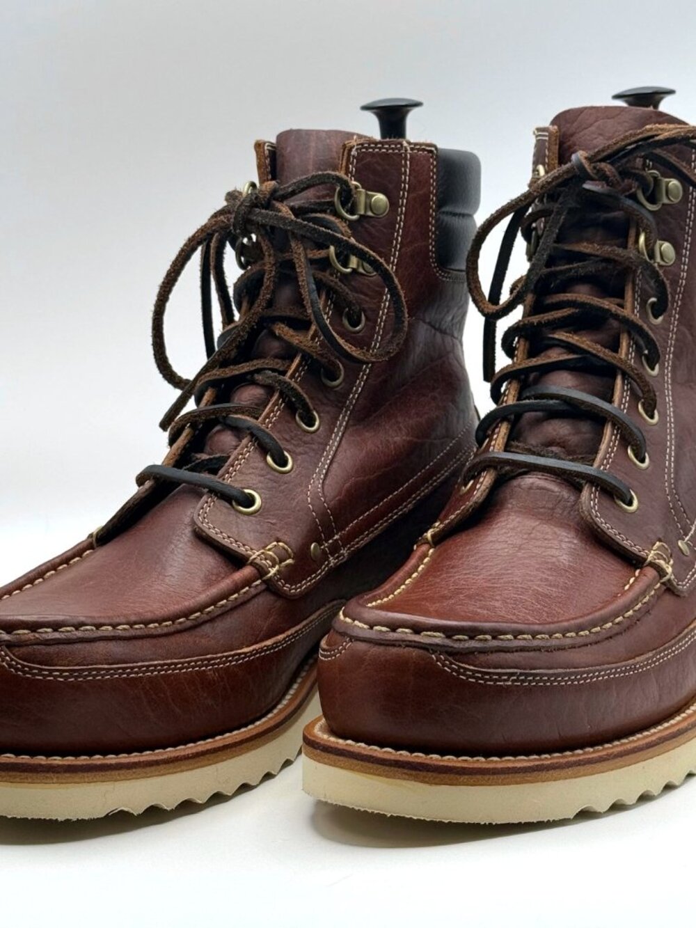 Grant Stone Field Boot – Walnut Bison – Size 8.5E – Worn Once (Few Hours)